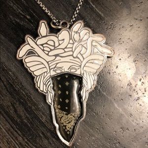 Crooks and castles pendent and chain